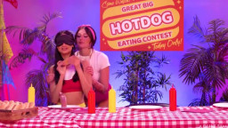 22 08 19 Eliza Ibarra, Alexis Tae And Charlotte Sins - Hot Dong Eating Contest