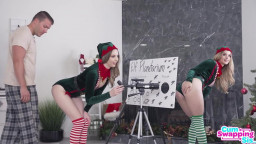 23 12 2022 Lily Larimar and Molly Little - Naughty Elves On A Shelf