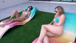 Cory Chase, Lila Love - In Tanning With Step Mom