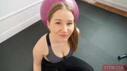 Amalia Davis - Big Breasts And Anal Creampie In Exchange For Gym Time 12 11 2023